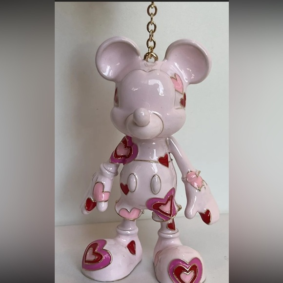 DISNEY x BAUBLEBAR Accessories - DISNEY BAUBLEBAR Mickey Mouse Bag Enamel Charm HEARTS #78 (Final price $88)